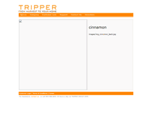 Tablet Screenshot of customer.tripper.com